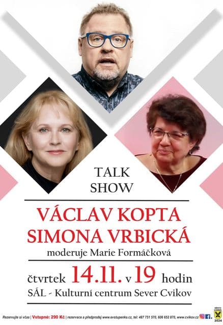 Václav Kopta a Simona Vrbická - talk show